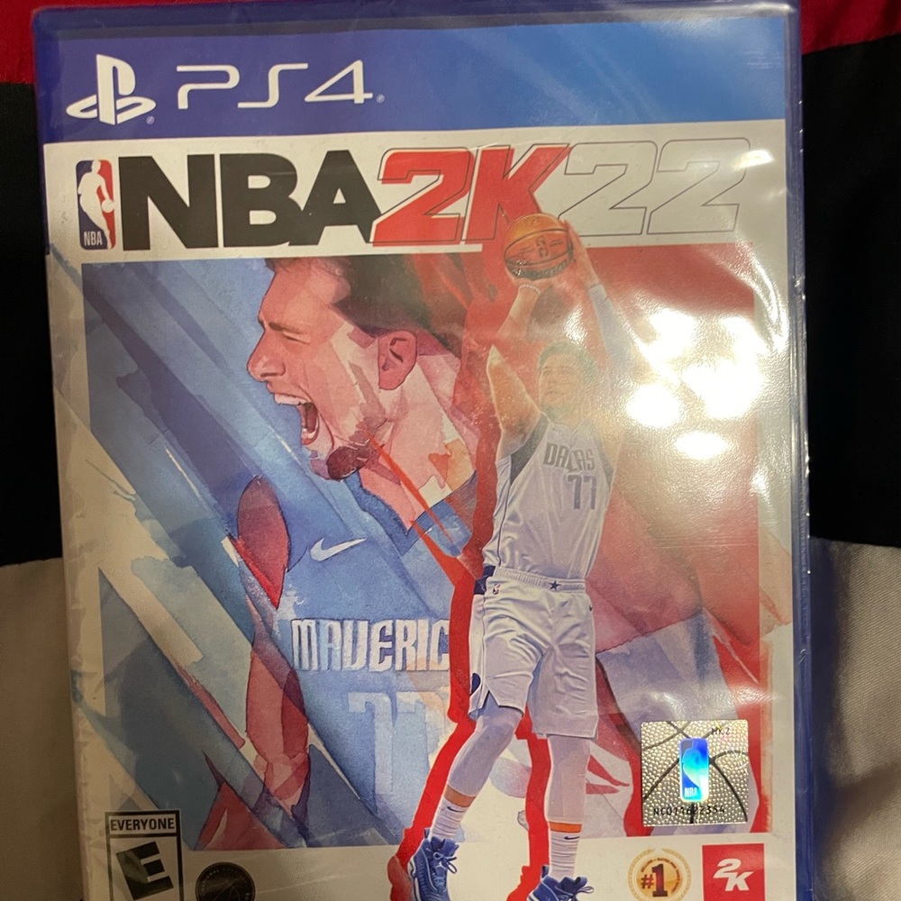 Nba2k22 for ps4. Not opened